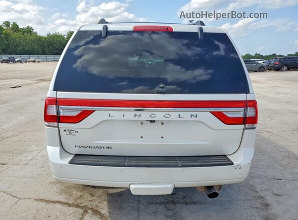 5LMJJ2JT7HEL09042 2017 LINCOLN NAVIGATOR White Հետևի տեսք
