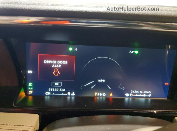 5LMJJ2KT9MEL04482 2021 LINCOLN NAVIGATOR White Instrument cluster view
