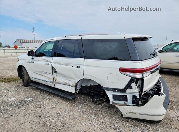 5LMJJ2LG5REL03158 2024 LINCOLN NAVIGATOR White უკანა მარცხენა