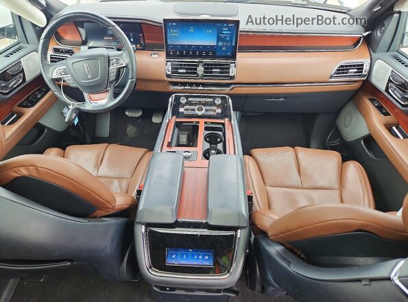 5LMJJ2LG5REL03158 2024 LINCOLN NAVIGATOR White წინა პანელის ხედი