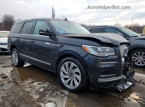 5LMJJ2LG5REL16296 2024 LINCOLN NAVIGATOR Charcoal Передня права чверть