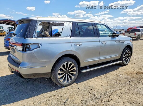 5LMJJ2LG6REL05114 2024 LINCOLN NAVIGATOR Silver Rear right