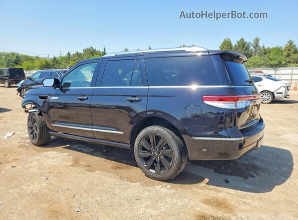 5LMJJ2LG6REL15934 2024 LINCOLN NAVIGATOR Black Rear left