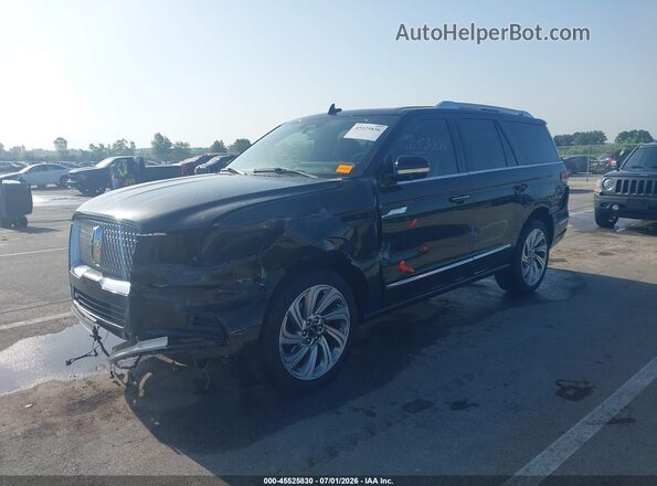 5LMJJ2LG6REL21510 2024 LINCOLN NAVIGATOR Черный Передняя левая четверть