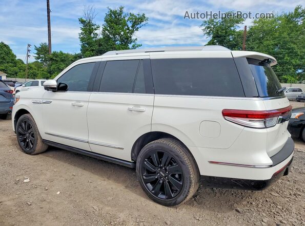 5LMJJ2LG7REL16557 2024 LINCOLN NAVIGATOR White უკანა მარცხენა