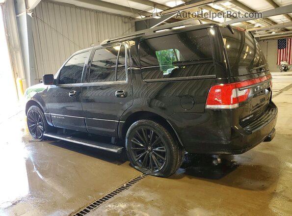5LMJJ2LT0GEL00775 2016 LINCOLN NAVIGATOR Black Rear left