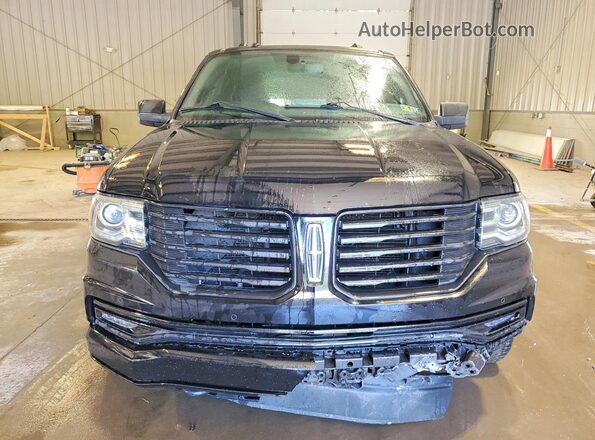 5LMJJ2LT0GEL00775 2016 LINCOLN NAVIGATOR Black Front view