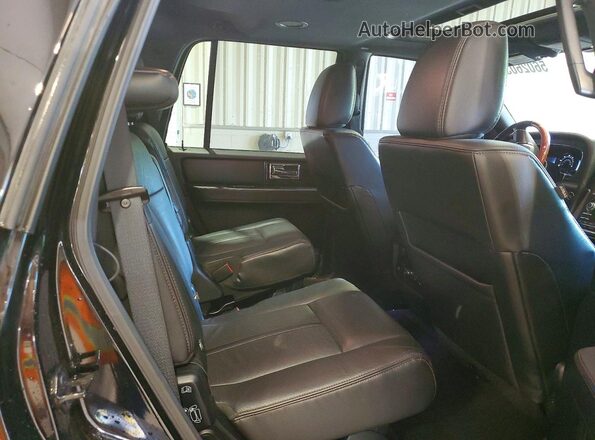 5LMJJ2LT0GEL00775 2016 LINCOLN NAVIGATOR Black Rear interior view