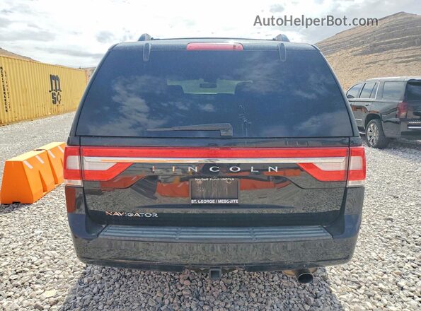 5LMJJ2LT2HEL00617 2017 LINCOLN NAVIGATOR Black Հետևի տեսք