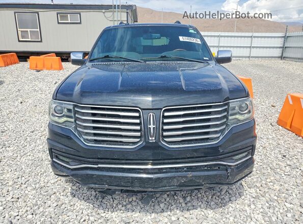 5LMJJ2LT2HEL00617 2017 LINCOLN NAVIGATOR Black Դիմացի տեսք