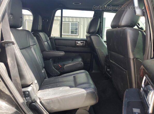 5LMJJ2LT2HEL00617 2017 LINCOLN NAVIGATOR Black Սալոնի հետևի տեսք