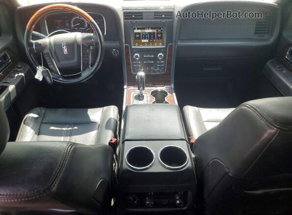 5LMJJ2LT2HEL00617 2017 LINCOLN NAVIGATOR Black Առջևի վահանակի տեսք