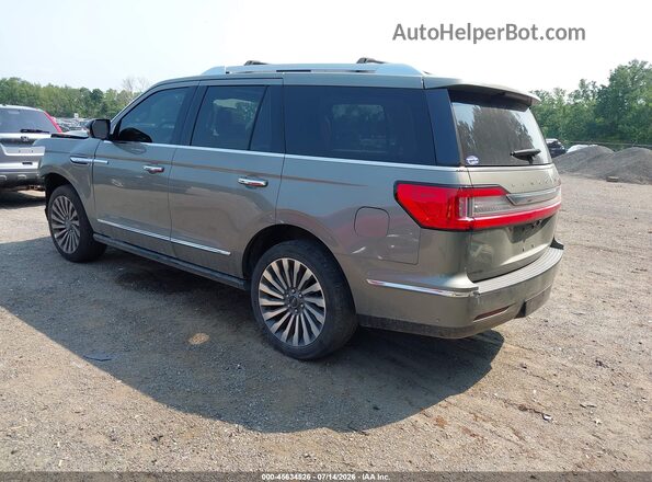 5LMJJ2LT2KEL00446 2019 LINCOLN NAVIGATOR Gray Trasero izquierdo