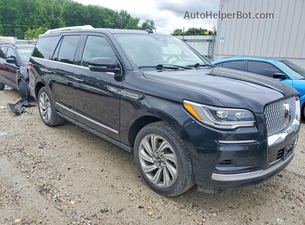 5LMJJ2LT2NEL08177 2022 LINCOLN NAVIGATOR Черный Передняя правая четверть