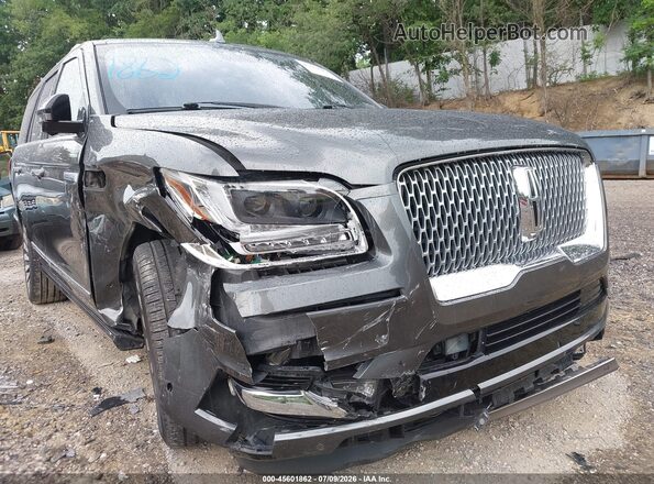 5LMJJ2LT3JEL03046 2018 LINCOLN NAVIGATOR Gray Widok z przodu