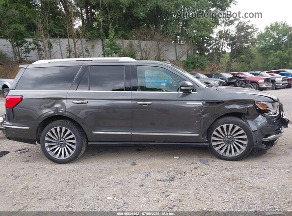 5LMJJ2LT3JEL03046 2018 LINCOLN NAVIGATOR Gray Widok wnętrza z tyłu