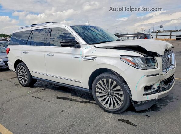 5LMJJ2LT3JEL16976 2018 LINCOLN NAVIGATOR Белый Передняя правая четверть