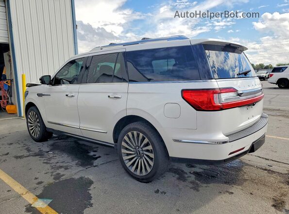 5LMJJ2LT3JEL16976 2018 LINCOLN NAVIGATOR Белый Задняя левая четверть