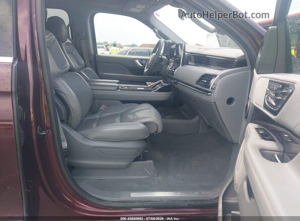 5LMJJ2LT3MEL17436 2021 LINCOLN NAVIGATOR Red Widok wnętrza z przodu