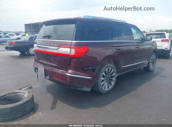 5LMJJ2LT3MEL17436 2021 LINCOLN NAVIGATOR Red Tył prawy