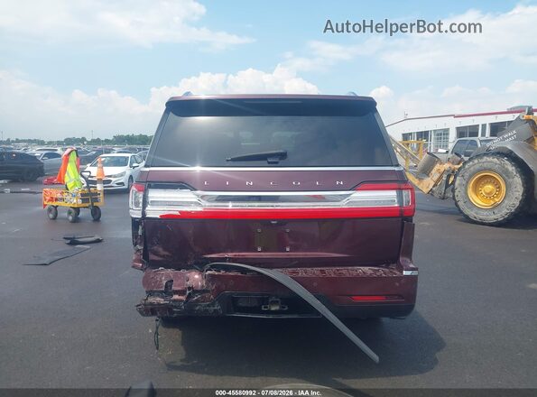 5LMJJ2LT3MEL17436 2021 LINCOLN NAVIGATOR Red 