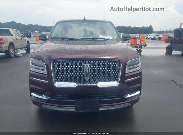 5LMJJ2LT3MEL17436 2021 LINCOLN NAVIGATOR Red Widok zestawu wskaźników