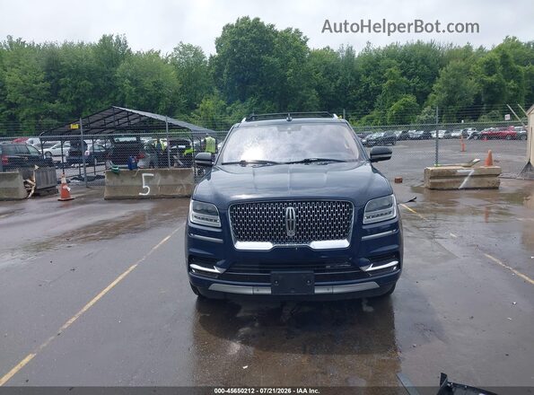 5LMJJ2LT5JEL13755 2018 LINCOLN NAVIGATOR Синий Вид щитка приборов