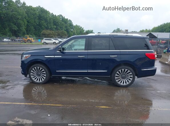 5LMJJ2LT5JEL13755 2018 LINCOLN NAVIGATOR Синий Панорамный вид салона 360°