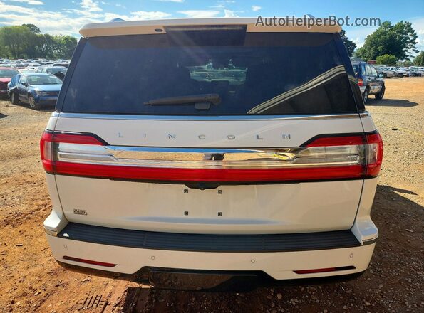 5LMJJ2LT6LEL19373 2020 LINCOLN NAVIGATOR White Вид ззаду