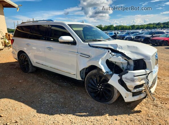 5LMJJ2LT6LEL19373 2020 LINCOLN NAVIGATOR White Передня права чверть