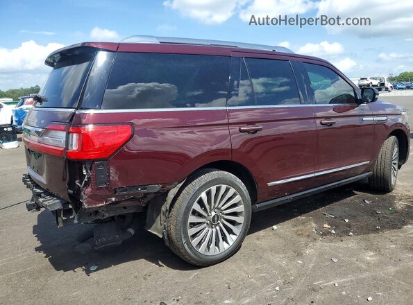 5LMJJ2LT7LEL21584 2020 LINCOLN NAVIGATOR Burgundy Rear right