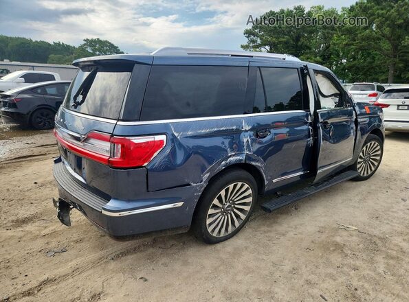5LMJJ2LT8LEL22887 2020 LINCOLN NAVIGATOR Синий Задняя правая четверть