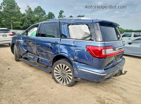 5LMJJ2LT8LEL22887 2020 LINCOLN NAVIGATOR Синий Задняя левая четверть