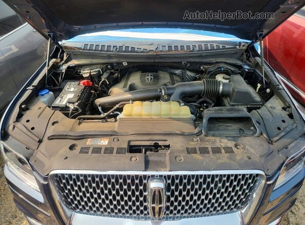 5LMJJ2LT8LEL22887 2020 LINCOLN NAVIGATOR Синий Вид задней части салона