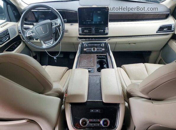5LMJJ2LT8MEL07159 2021 LINCOLN NAVIGATOR White Dashboard view