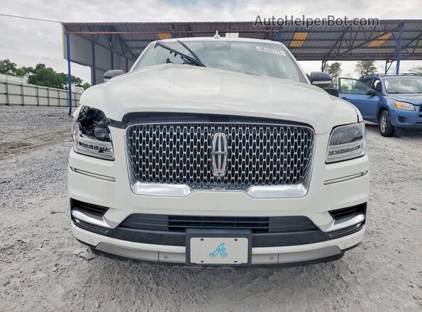 5LMJJ2LT8MEL07159 2021 LINCOLN NAVIGATOR White Front view