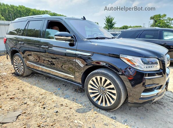 5LMJJ2LT9LEL05435 2020 LINCOLN NAVIGATOR Черный Передняя правая четверть