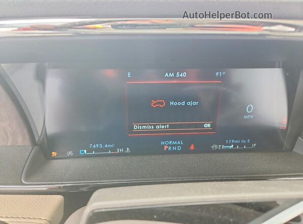 5LMJJ2LT9NEL17331 2022 LINCOLN NAVIGATOR Beige Instrument cluster view