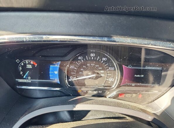 5LMJJ2LTXGEL09628 2016 LINCOLN NAVIGATOR Black Instrument cluster view