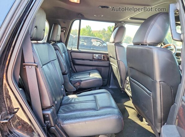5LMJJ2LTXGEL09628 2016 LINCOLN NAVIGATOR Black Rear interior view