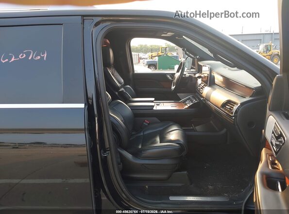 5LMJJ2LTXKEL09394 2019 LINCOLN NAVIGATOR Black Widok wnętrza z przodu