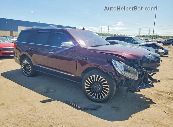 5LMJJ2TT1JEL13655 2018 LINCOLN NAVIGATOR Burgundy Передня права чверть