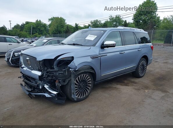 5LMJJ2TT7JEL06760 2018 LINCOLN NAVIGATOR Light Blue Przód lewy
