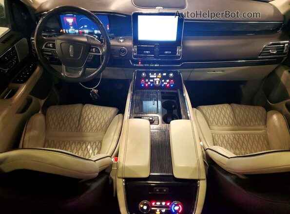 5LMJJ2TT8KEL07224 2019 LINCOLN NAVIGATOR Blue Vista del salpicadero