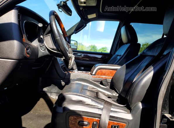 5LMJJ3HT0GEL07661 2016 LINCOLN NAVIGATOR Black Widok wnętrza z przodu