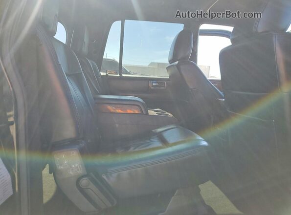 5LMJJ3HT0GEL07661 2016 LINCOLN NAVIGATOR Black Widok wnętrza z tyłu