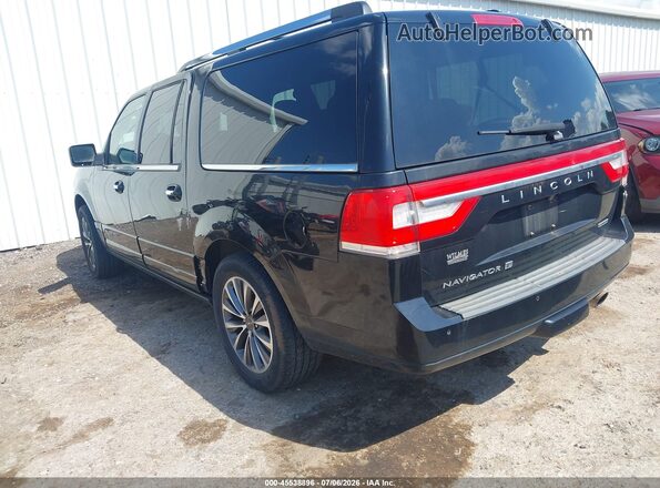 5LMJJ3HT2GEL08343 2016 LINCOLN NAVIGATOR L Black Rear left