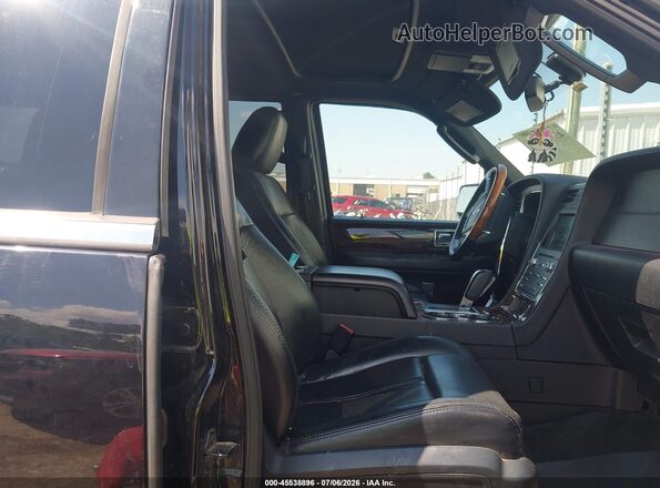 5LMJJ3HT2GEL08343 2016 LINCOLN NAVIGATOR L Black Front interior view