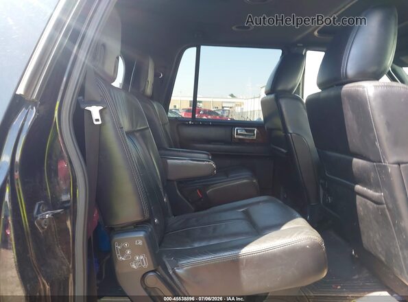 5LMJJ3HT2GEL08343 2016 LINCOLN NAVIGATOR L Black VIN sticker view