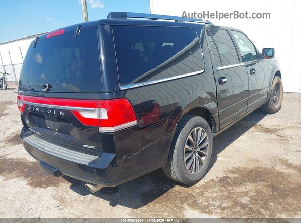 5LMJJ3HT2GEL08343 2016 LINCOLN NAVIGATOR L Black Rear right